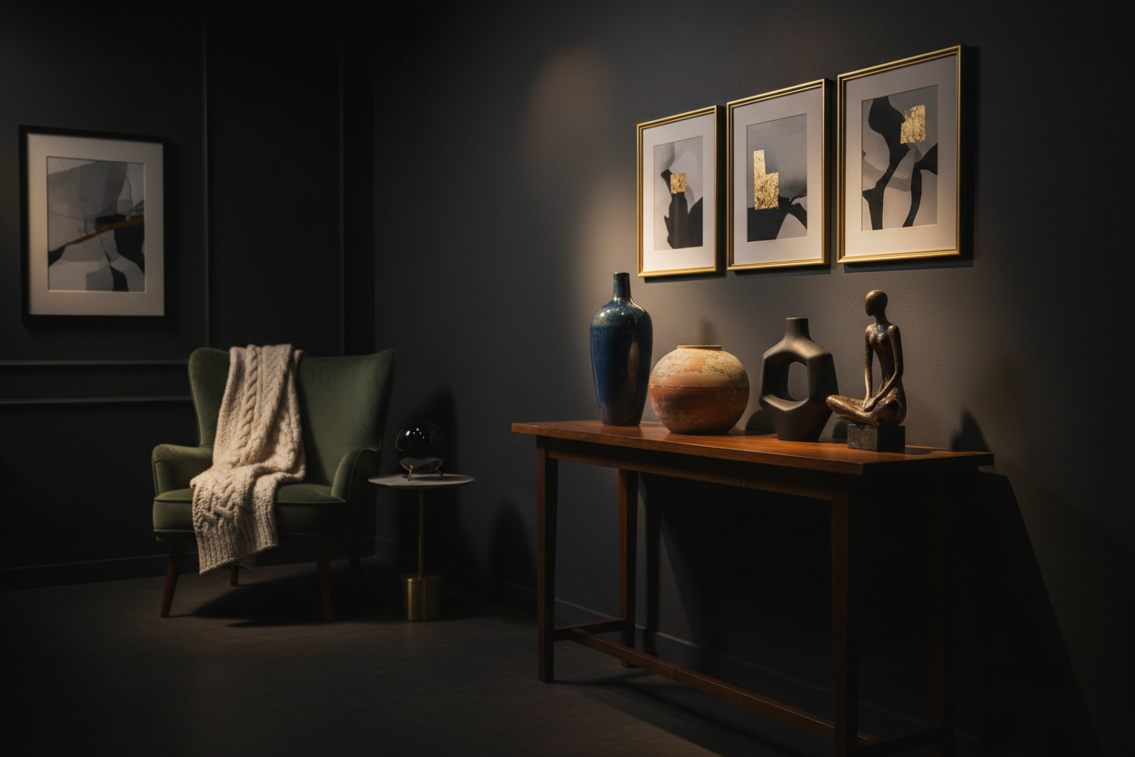 Home Decor Collection Dark Room