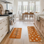 Hello Pumpkin & Hello Fall Kitchen Rug Mats – Set of 2