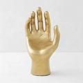 Gold Resin Hand Sculpture – Modern Decorative Figurine