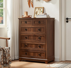 Walnut 6-Drawer