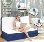 Tri-Fold Memory Foam Floor Mattress
