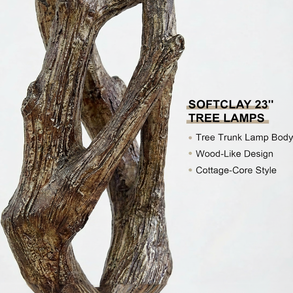 Driftwood Branch Table Lamps – Set of 2