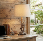 Driftwood Branch Table Lamps – Set of 2