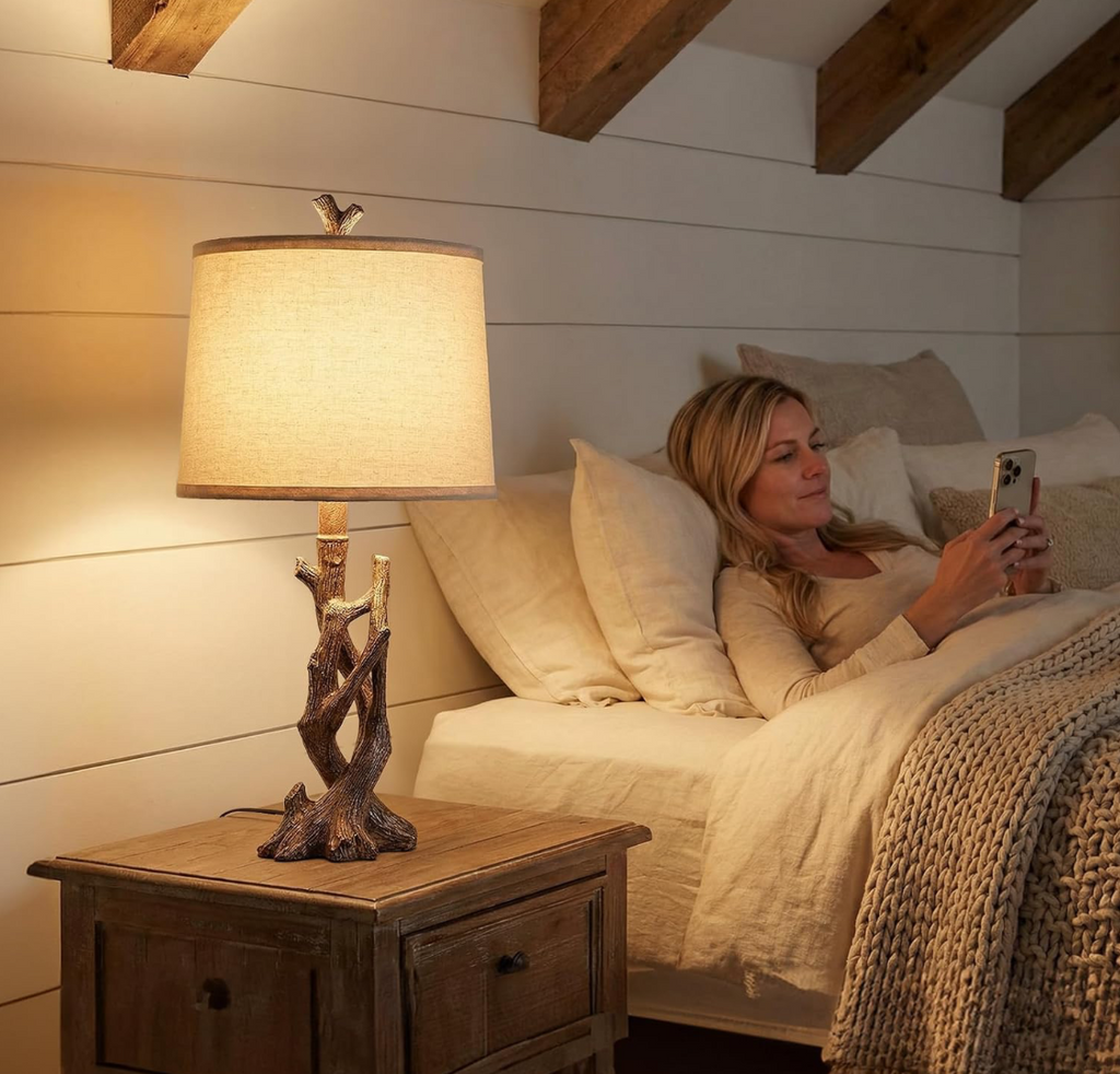 Driftwood Branch Table Lamps – Set of 2
