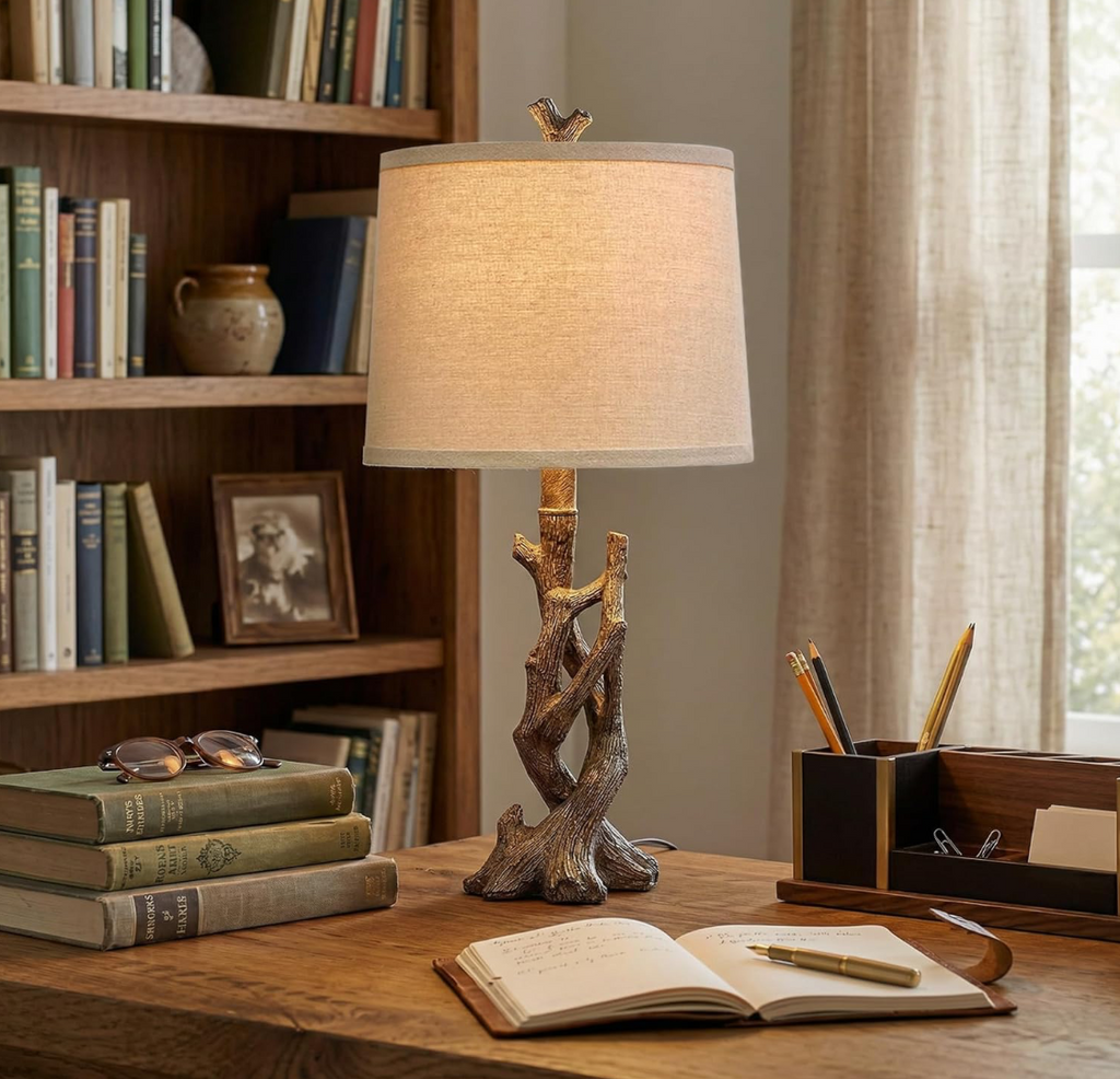 Driftwood Branch Table Lamps – Set of 2