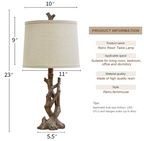 Driftwood Branch Table Lamps – Set of 2