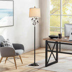 Bird & Vine Rustic Floor Lamp